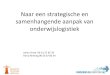 Naar een model voor strategische en samenhangende aanpak van onderwijslogistiek - Harry Renting en Johan Drost - HO-link 2014