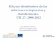 Efectos distributivos de las reformas en impuestos y transferencias. UE-27. 2008-2012 / Jesús Rodríguez Márquez - Instituto de Estudios Fiscales