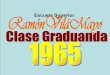Clase Graduanda 1965 Escuela Superior Ramón Vilá Mayo, Puerto Rico