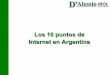 D Alessio Investigacion Mercado Internet 2005 Argentina
