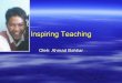 Inspiring teaching