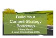 Build your content strategy roadmap