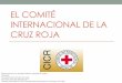 El Comite Internacional de la Cruz Roja y  el Derecho Internacional Humanitario