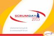 Scrumday 2015 :  L'agile en grand par Jean-Hugues Hamelin et Nadim Elbaba