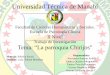 Trabajo de investigación, parroquia chirijos del cantón Portoviejo