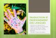 Traduccion y enseñanza de lenguas
