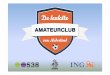 Leukste amateurclub van nederland voor branded content event