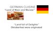 German cuisine ppt. lecture