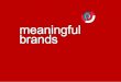 Meaningful brands