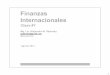 Finanzas Internacionales - Clases 1 y 2