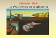 Dalí Persistència de la memòria