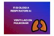 Ventilacion pulmonar