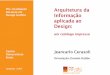 Arquitetura da Informação aplicada ao Design: um catálogo impresso