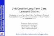 Estimating cost of long term care