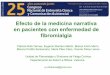 Efecto de la medicina narrativa en pacientes con enfermedad de fibromialgia