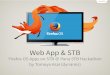 Firefox OS App on STB