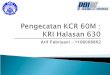 Presentasion Kerja Praktek - Pengecatan KCR 60M