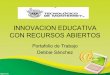 Innovación educativa con recursos abiertos portafolio 2 de trabajo