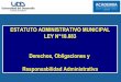 Estatuto Administrativo de los Funcionarios Municipales de Chile