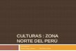 Culturas Peruanas: Zona norte