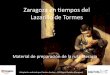 Zaragoza en tiempos del Lazarillo de Tormes