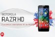 Apresentação Motorola RAZR HD