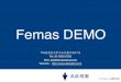 Femas demo簡體版