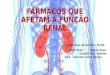 Sistema renal e os Diuréticos que afetam a função renal