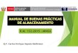Presentación nuevo Manual de Buenas Prácticas de Almacenamiento- DIGEMID