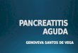 Pancreatitis aguda según la imágen