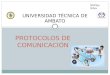 Protocolos de comunicación