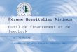 Resume Hospitalier Minimum