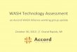 AWA Working Group on Tech Assessment - Update Oct 2013