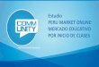 Estudio Peru Market Online: Demanda Online de útiles escolares, productos y servicios educativos