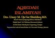 Aqiedah islamiyah