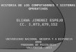 Presentacion Eliana Jimenez / HISTORIA DE LOS COMPUTADORES Y SO