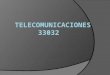 Telecomunicaciones 33032