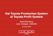 Niuko - Dal Toyota Production System al Toyota Profit System