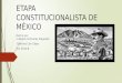 Etapa Constitucionalista de México