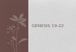 Génesis 20-22