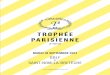 Communiqué de presse : Trophée de la Parisienne 2012