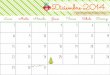 Calendario diciembre