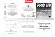 Manual do Usuário da Antena VHF-UHF-FM PROHD-3000 - Proeletronic