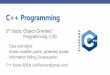 C++ Programming - 5th Study