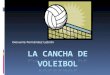 La cancha de voleibol por Giovanie Fernandez!