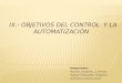Automatización y control de sistemas de energía eléctrica