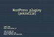 Word press pluginy (pokročilé) - Tomáš Cirkl
