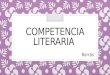 "La competencia literaria" Juan Cervera Borrás