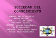 Perlaestrella medinamolia sociedaddelconocimiento-21deoctubredel2014