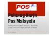 Jawatan Kosong POS Malaysia Berhad